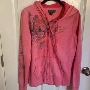Lucky brand zip up hoodie